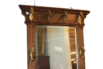 Appendiabiti Cappottiera Francese del 1800 in Legno di Noce