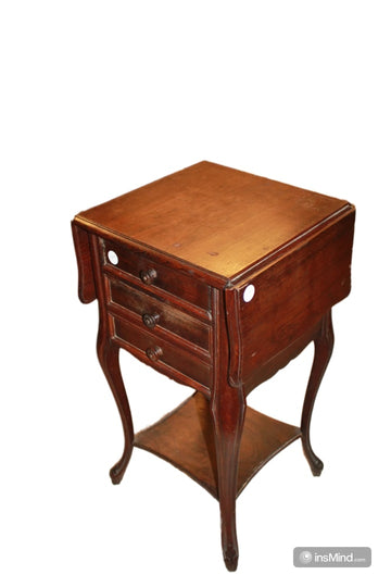 Mobiletto Comodino Francese Stile Luigi Filippo del 1800