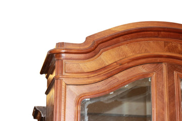 Armadio Francese 2 ante con specchi del 1800 Stile Luigi Filippo in Noce