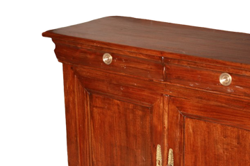 Credenza francese Stile luigi Filippo a 3 Porte in Legno di Noce