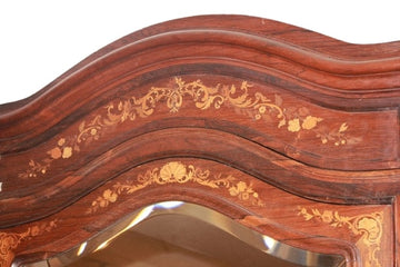 Armadio Francese Stile Luigi XV riccamente Intarsiato XIX secolo