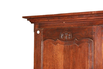 Armadietto Stipo Provenzale ad 1 Porta in Legno di Rovere XIX secolo
