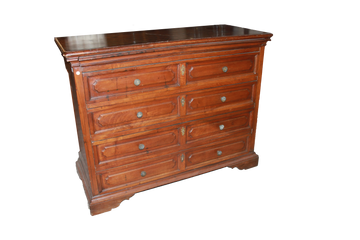Canterano italiano del 1600 in legno di noce