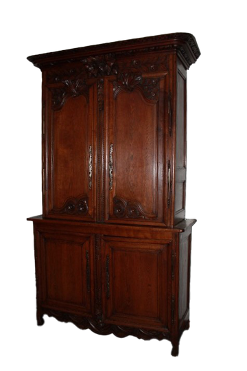 French Normandy double Cupboard from the late 1700s