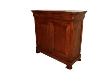 Grande credenza Luigi Filippo del 1800 in legno di noce