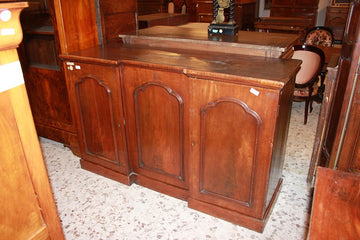 Servant Sideboard English Victorian from 1800 in mahogany wood