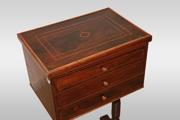 French Charles X style Dressing Table from the 1800s in rosewood