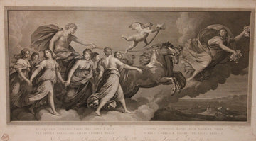 French print from 1800 Aurora and Cephalus