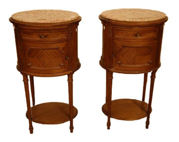 Antichi comodini stile Luigi XVI del 1800