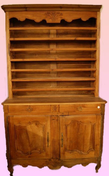 Antica grande credenza francese 1800 provenzale in ciliegio