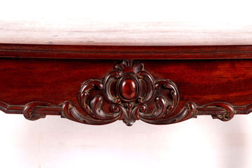 Antique French console table 1800 in mahogany in Louis Philippe style