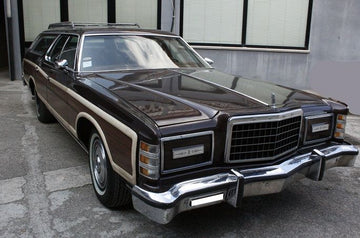 Ford Country Squire anno 1978 elaborazione edelbrok