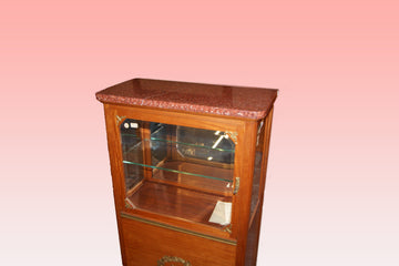 Pair of Impero display cabinets in Citronwood