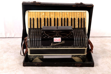 Accordéon antique Scandalli Butterfly du début des années 1900
