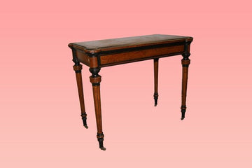 Antique French Louis XVI style card table from 1800 Maples