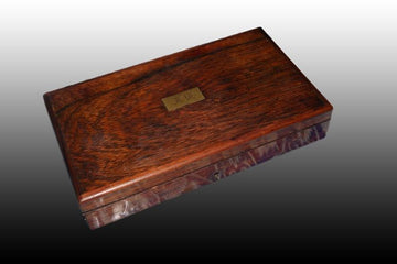 19th century rosewood jewelery box