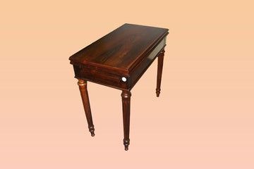 Antique French Louis XVI card table from the 1800s