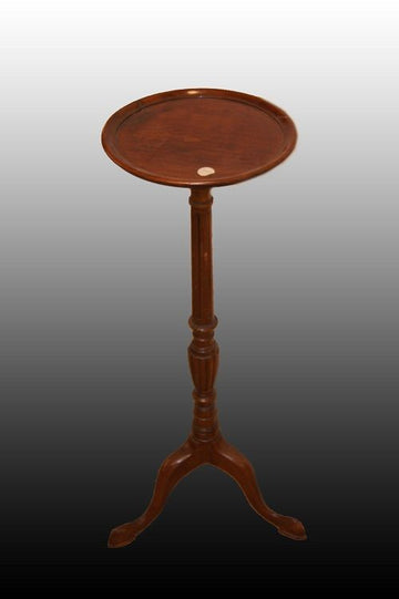 Antique high Plant Stand for plants from the 1800s, English Victorian mahogany