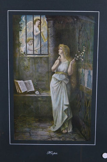 Stampa inglese a colori "Hope"