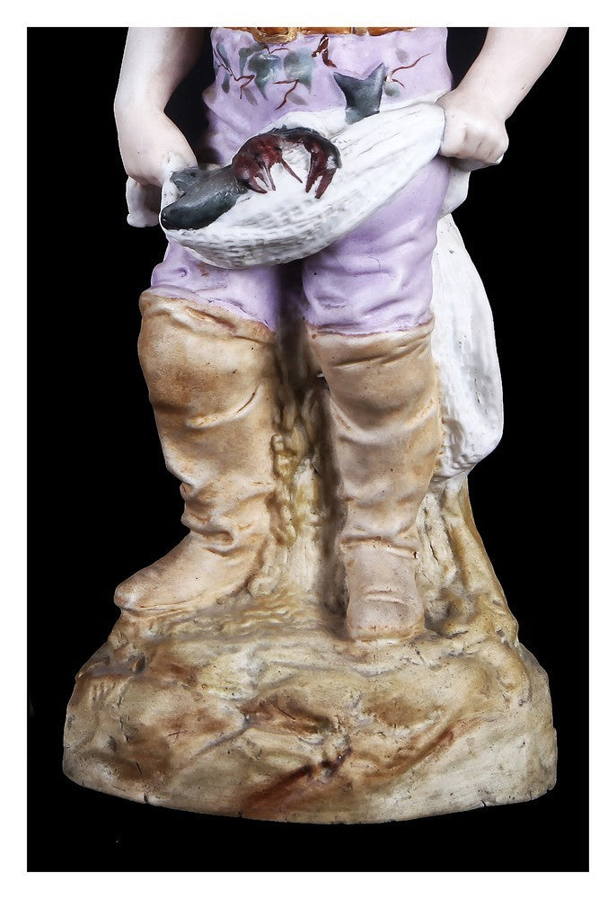 Antiche statuine in porcellana antica inglese del 1800