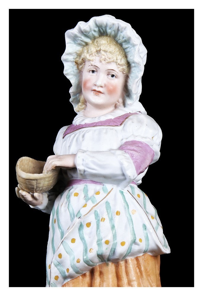 Antiche statuine in porcellana antica inglese del 1800