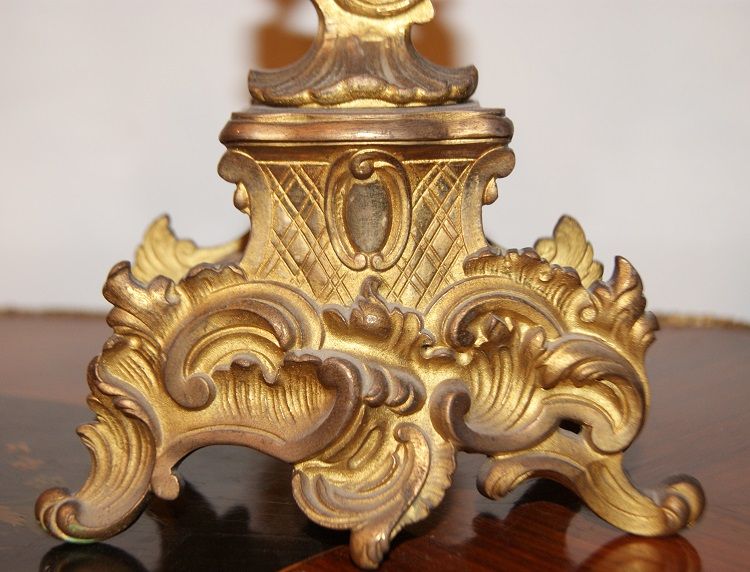 Antiche candelieri francesi a 4 fiamme del 1800