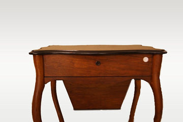 Antica toilette austriaca del 1800 stile Biedermeier in noce