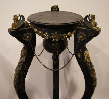 Empire style Plant Stand with bronzes