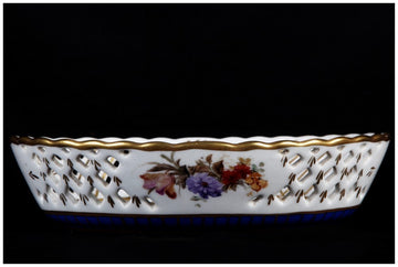 Antico centrotavola francese del 1800 in porcellana di Sevres