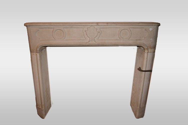 Marble fireplace from the early 19th century