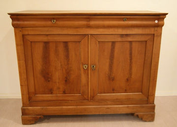 Antica credenza francese semplice del 1800 in ciliegio