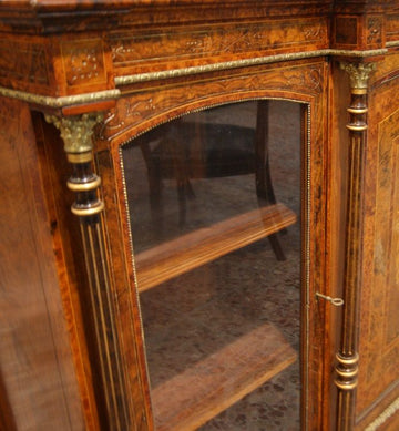 Louis XVI English sideboard from the early 1800s with inlays