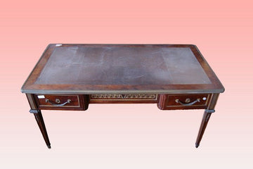 Antique Louis XVI style writing desk from 1800 in 
