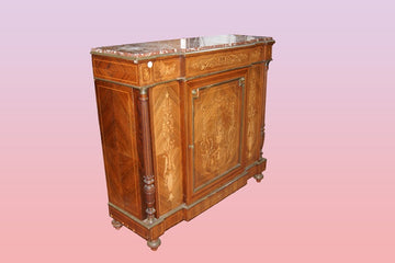 French Louis XVI style sideboard in bois de violette wood