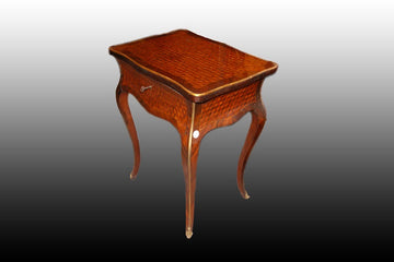 French dressing table from the 1800s in Louis XV Sormani style