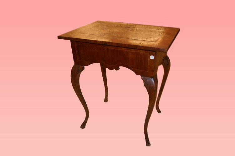 Tavolino italiano stile Luigi XV di inizio 1800