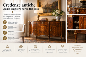 Credenze antiche: quale scegliere per la tua casa