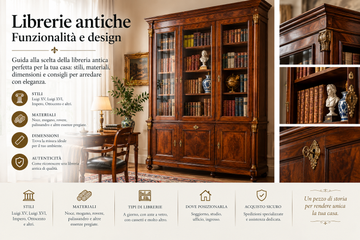Librerie antiche: funzionalità, storia e design senza tempo