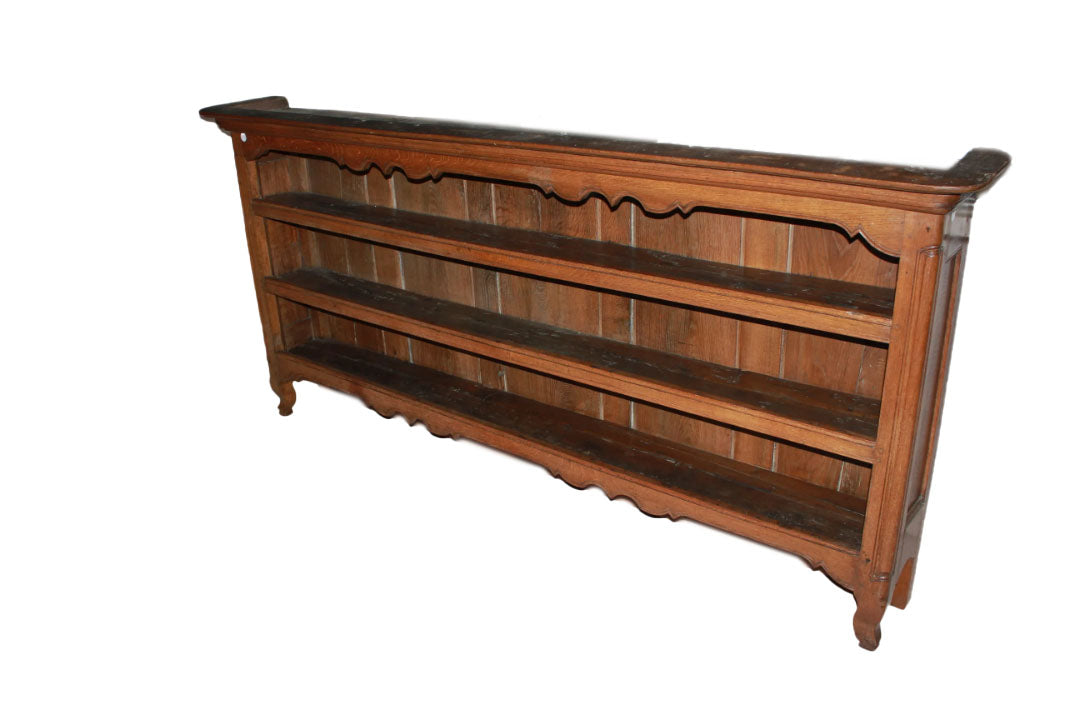 Piattaia Etagere Bassa Francese del 1800 Stile Provenzale