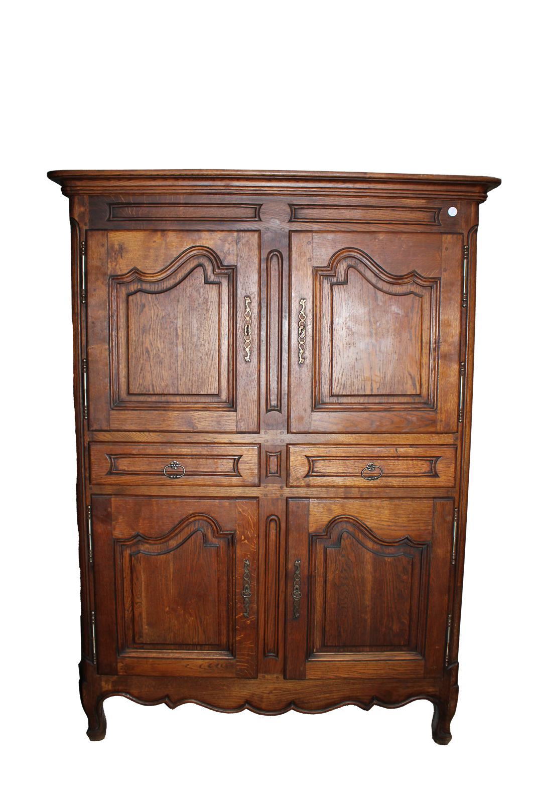 Elegante stipo francese in rovere massello – fine XIX secolo, stile Provenzale