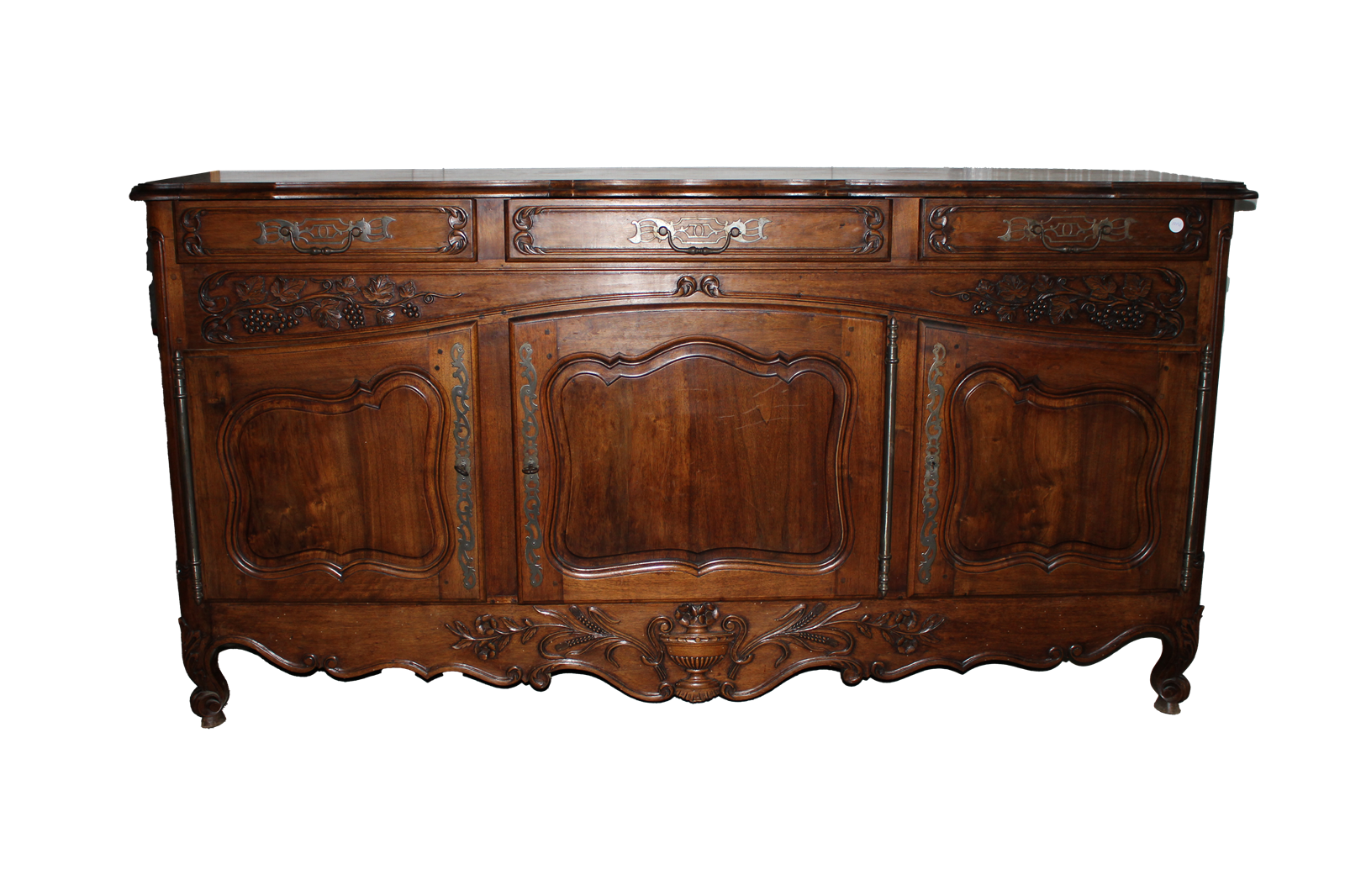 Magnifica credenza francese in ciliegio scuro – fine XIX secolo, stile Provenzale
