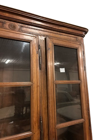 Libreria 3 porte Stile Provenzale in Legno di Rovere