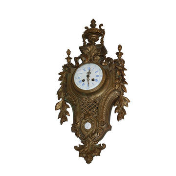 Orologio da Parete francese XIX secolo In Bronzo