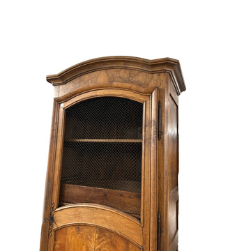 Grande Stipo ad 1 Porta Provenzale In Legno di Noce