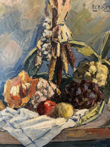 Olio su tela Natura Morta del XX secolo