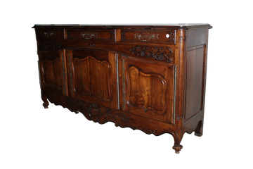 Magnifica credenza francese in ciliegio scuro – fine XIX secolo, stile Provenzale