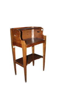 French Walnut Side Table, Late 19th Century