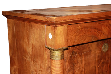 Französischer Sekretär im Empire-Stil aus Mahagoni – Mitte des 19. Jahrhunderts