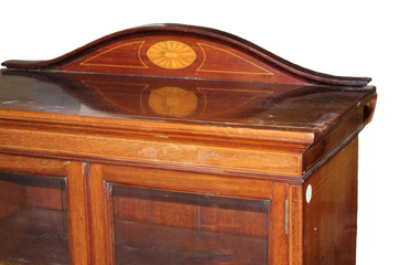 Vitrine Anglaise de Style Victorien en Acajou, Fin du XIXe Siècle