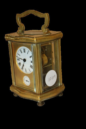 Orologio da Carrozza Inglese Vittoriano di fine 1800